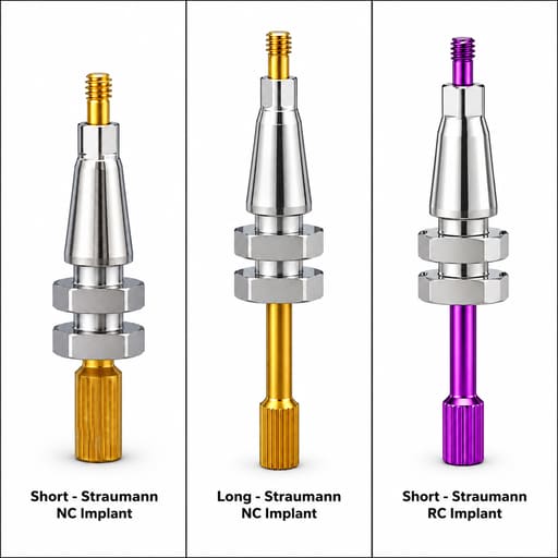 Dentaltech Open Tray Impression Copings - Straumann Implant Compatible