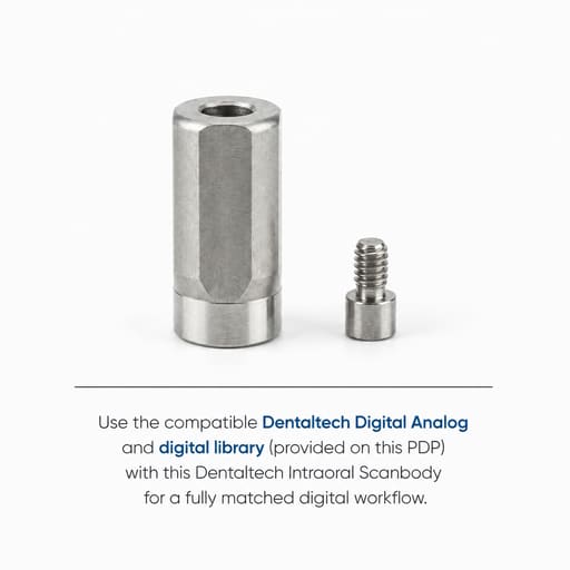 Dentaltech Osstem | Adin | Noris | Nobel Biotech | Straumann Multiunit Compatible Scan Body (OSS - Hybrid)