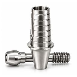 Dentaltech Osstem Compatible Ti Base - Regular-Non Hex - 4