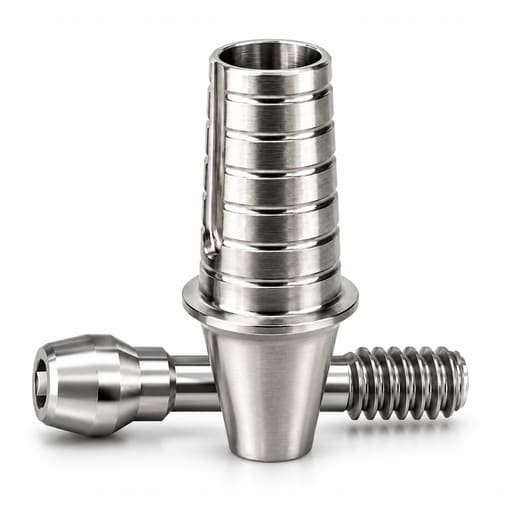 Dentaltech Osstem Compatible Ti Base - Regular-Non Hex