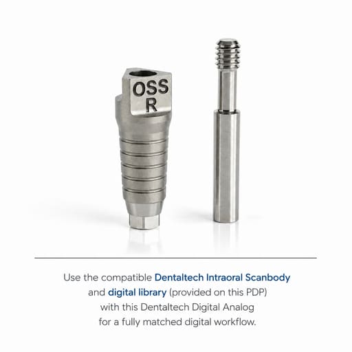 Dentaltech Osstem Regular Implant Compatible Scan Body