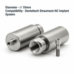 Dentaltech Premill Abutment Blank ∅10.0mm - Straumann NC Implant Compatible - 7
