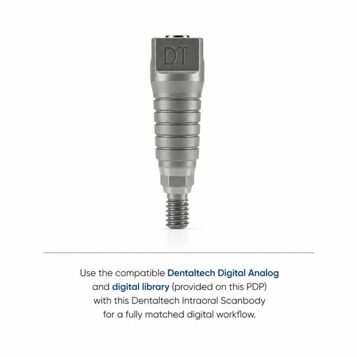 Dentaltech Scan body - Dentium Superline | DIO | Cowellmedi | MegaGen | Dentis | implantswiss Compatible