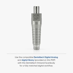 Dentaltech Scan body - Nobel Biocare NP Implant Compatible  - 2