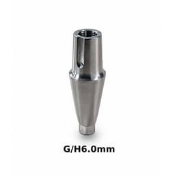 Dentaltech Straight Abutment G/H6.0mm - Nobel Biocare NP Implant Compatible