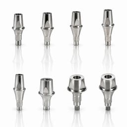 Dentaltech Straight Abutments - Straumann RC Implant Compatible
