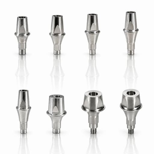 Dentaltech Straight Abutments - Straumann RC Implant Compatible