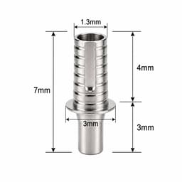 Dentaltech Straumann BLT Compatible Ti Base - NC - Non Hex - 4