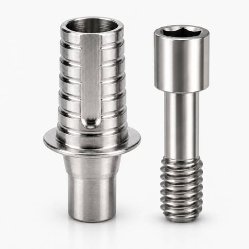 Dentaltech Straumann BLT Compatible Ti Base - NC - Non Hex