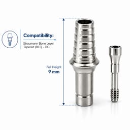Dentaltech Straumann BLT Compatible Ti Base - RC - Non Hex - 2