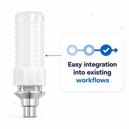 Dentaltech Straumann BLX Compatible Non-Hex CCM Castable Abutment - 3