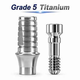 Dentaltech Straumann BLX Compatible Ti Base - RB - Non Hex - 2