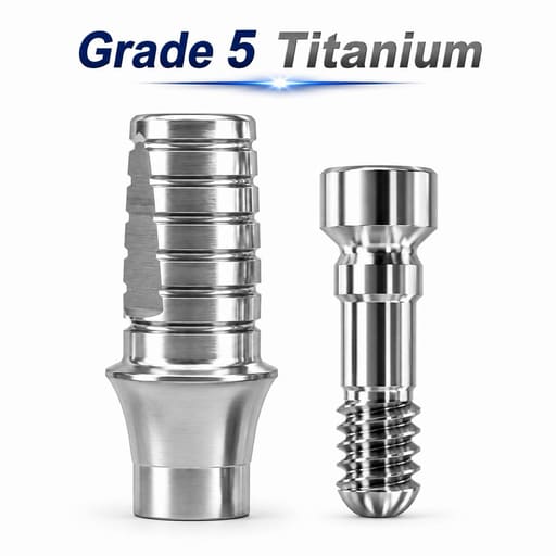 Dentaltech Straumann BLX Compatible Ti Base - RB - Non Hex