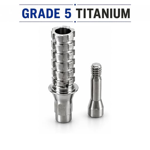 Dentaltech Temporary Abutment NC ?3.5mm - Straumann NC Implant Compatible