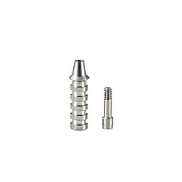 Dentaltech Temporary Abutment Regular ?4.5mm X 10mm Non Anti-Rotational - Osstem Implant Compatible