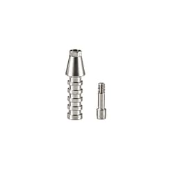 Dentaltech Temporary Abutment Regular ?4.5mm X 30mm Anti-Rotational - Osstem Implant Compatible