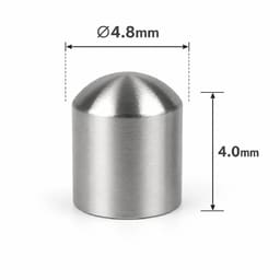 Dentaltech Universal Multi Unit Healing Abutment ∅4.8mm X 4.0mm - Osstem | Noris | Adin | Straumann | Nobel Biocare | Neodent | ICX Medentis Implant Compatible (FHBHM) (Pack of 10) - 3