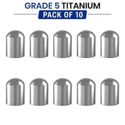 Dentaltech Universal Multi Unit Healing Abutment ∅4.8mm X 4.0mm - Osstem | Noris | Adin | Straumann | Nobel Biocare | Neodent | ICX Medentis Implant Compatible (FHBHM) (Pack of 10)