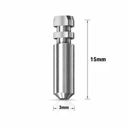 Dentaltech Universal Multi Unit Lab Analog - Osstem | Noris | Adin | Straumann | Nobel Biocare | Neodent | ICX Medentis Implant Compatible (FHTDT) (Pack of 10) - 2