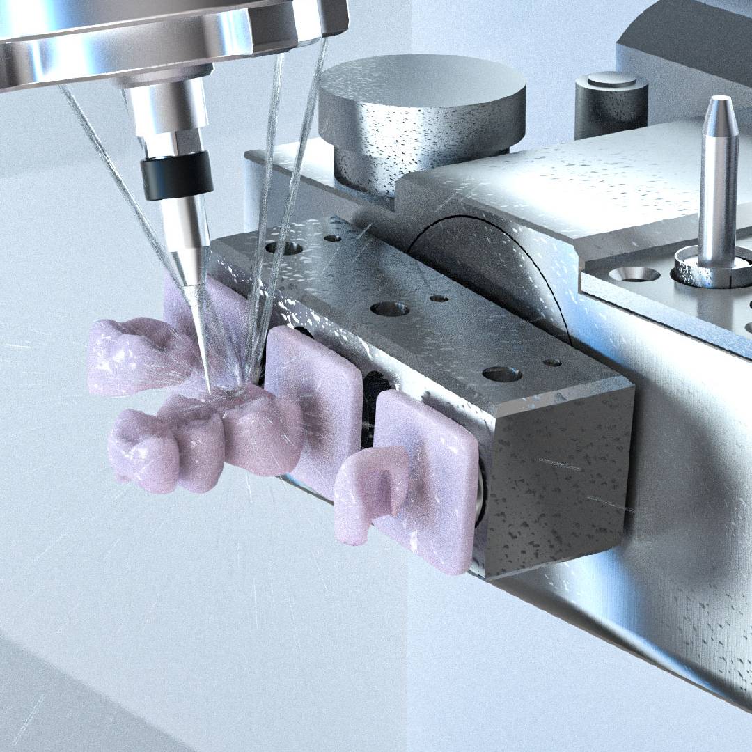 Dentitude Glass Ceramic CAD-CAM Blocks (40mm x 15mm x 15mm)