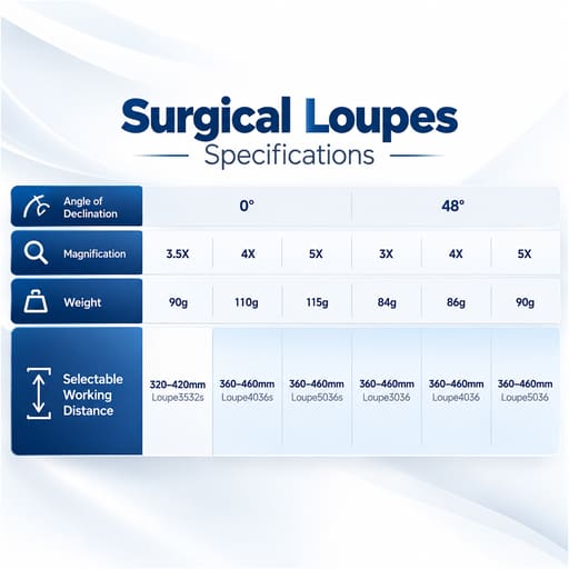 DentsMind Surgical Loupes (Working Distance 360–460mm)