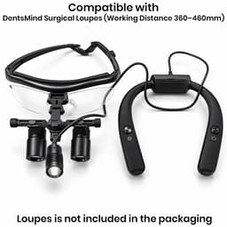 DentsMind TrueLux Wired Headlight For Surgical Loupes (HL002H) - 2
