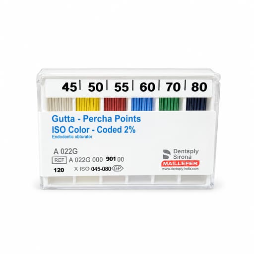 Dentsply Gutta Percha Points 2% Taper 
