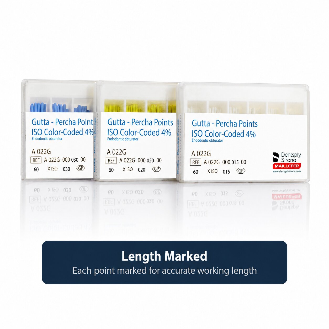 Dentsply Gutta Percha Points 4% Taper