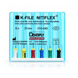 Dentsply NiTi K File(Hand)-21mm #15-40