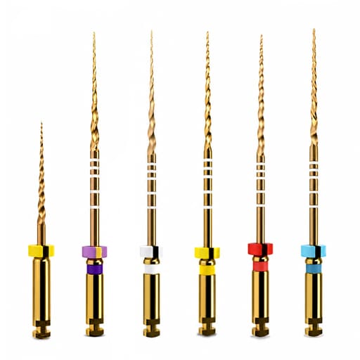 Dentsply Protaper Gold Rotary Files 31mm (Pack of 6)