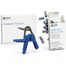 Dentsply SDR Plus Flowable Bulk Universal Shade - Refill of 50 with gun
