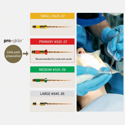 Dentsply WaveOne Gold Rotary Files Refill 