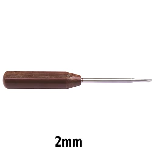 SK Surgicals Plain Single Slot Screw Driver - 2mm