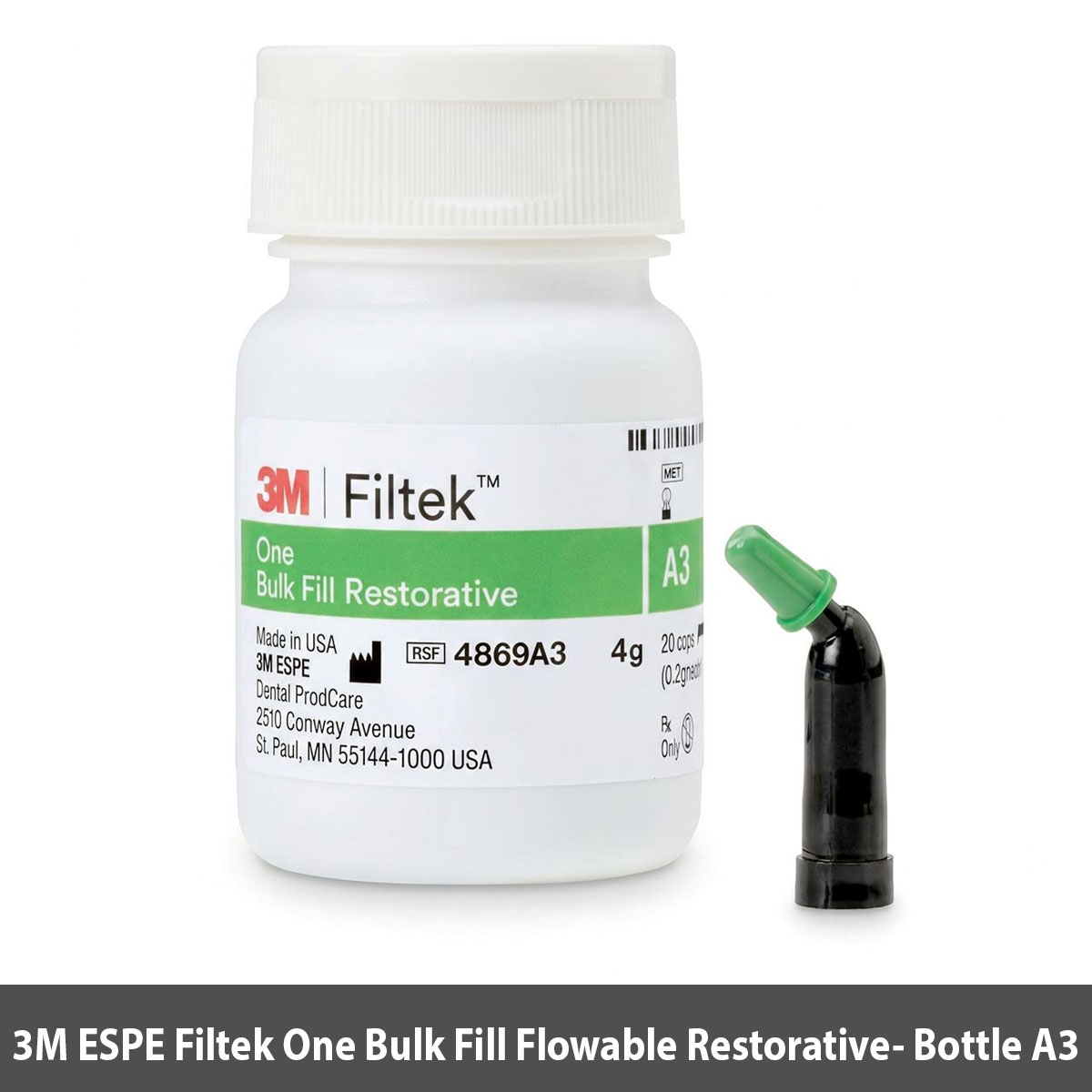 3M ESPE Filtek One Bulk Fill Flowable Restorative- Bottle A3