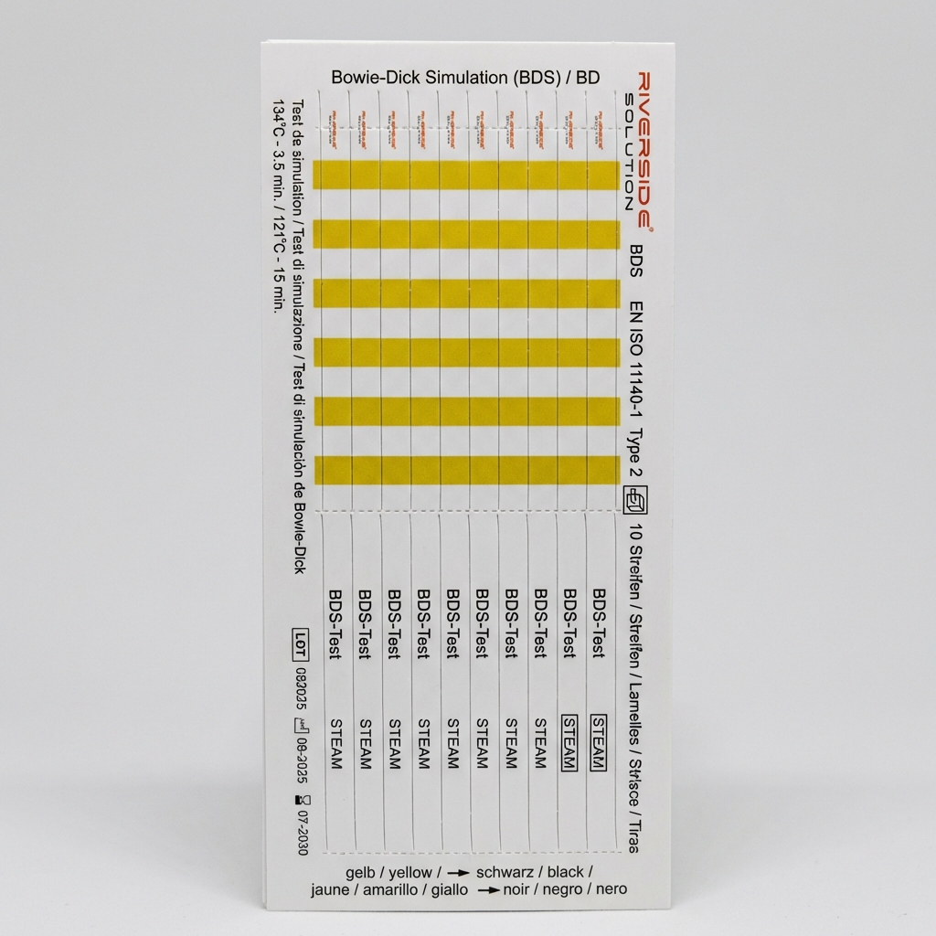 Riverside Bowie Dick Test Strips (Pack of 200)