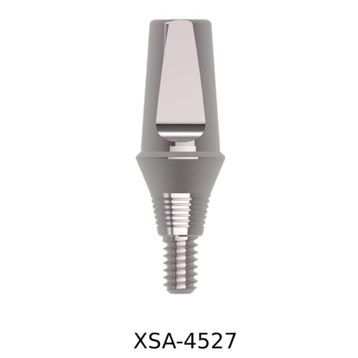 Xcem Dental Implant Mini Submerged Solid Abutment 4.5mm x G/H 2mm x 7mm (XSA-4527)