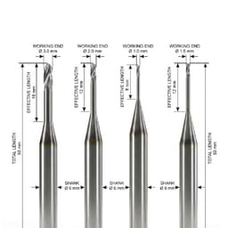 Nexy Metal Milling Bur - Ball Knife (JDM5DW Type) - 4