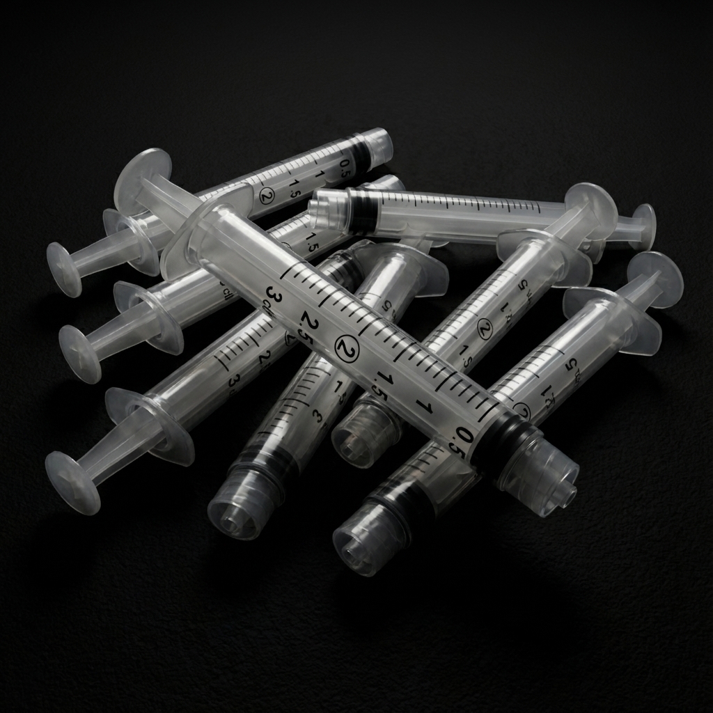 Dental Luer Lock Disposable Syringe Without Needle - 3ml (Pack of 10)