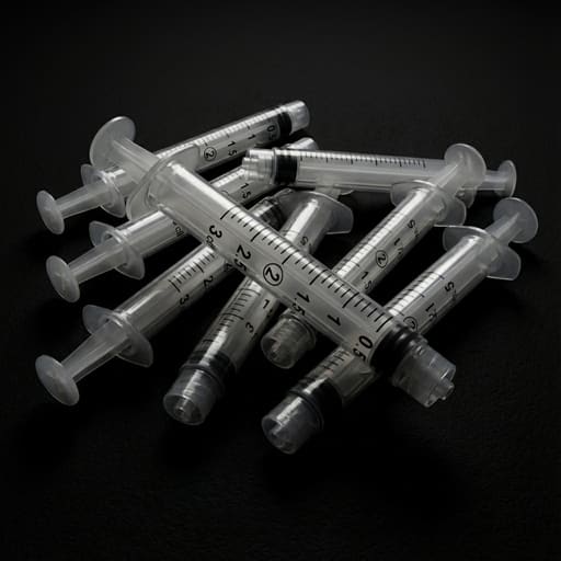 Dental Luer Lock Disposable Syringe Without Needle - 3ml (Pack of 10)