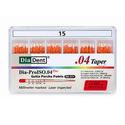 Diadent Gutta Percha Special Tapered - 4% # 15