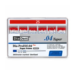 Diadent Paper Point Special Tapered - 4% # 25