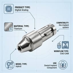 Dentaltech DIO Compatible Digital Analog (DIO-Hybrid) - 6