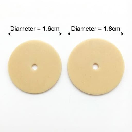 MDM Y - Dents Denture Suction Chamber Rubber Discs