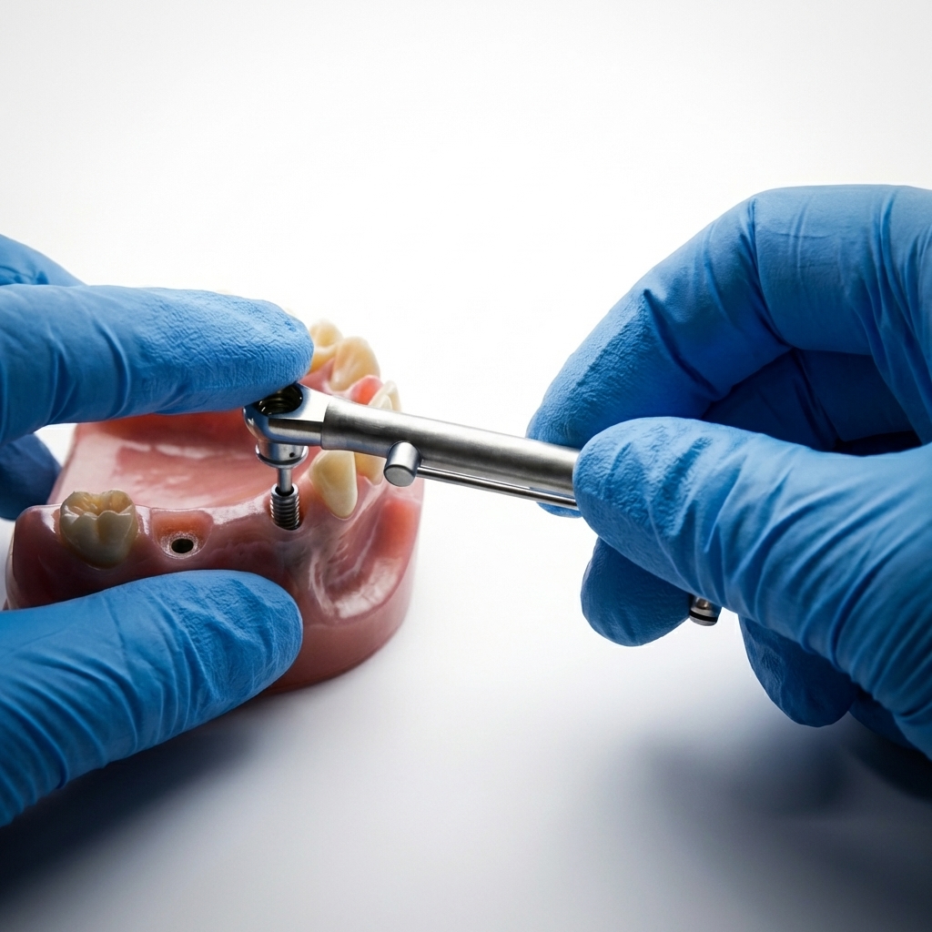 DentalPlant Implant Torque Wrench Ratchet 10–70 Ncm