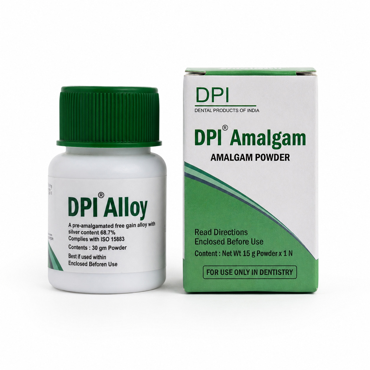 DPI Dental Silver Amalgam Powder 15g