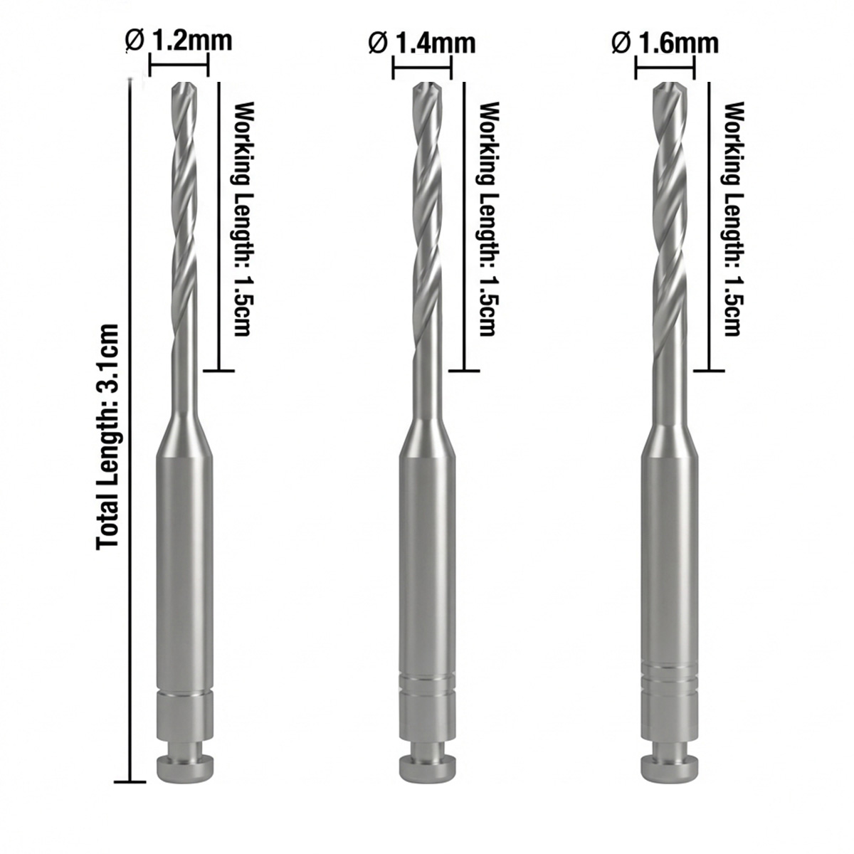 Dental Fiber Post Drills
