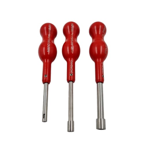 Julldent Hexagonal 6.35mm Head With Red Handle