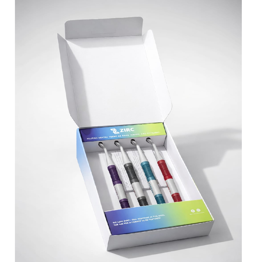 Zirc Crystal Mirrors Neon Assortment 