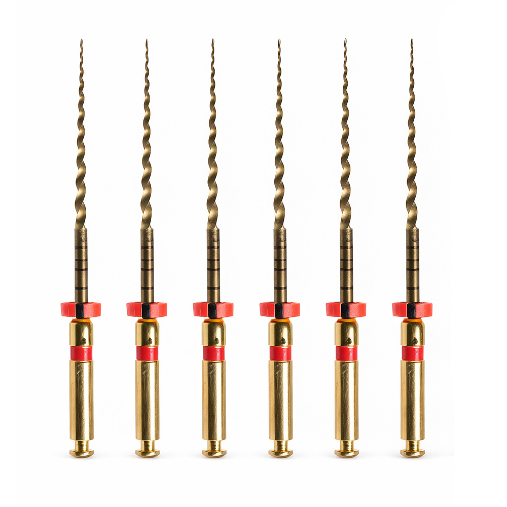 Woodpecker Endo Plus Gold Rotary File 25mm (W4 25/0.04)