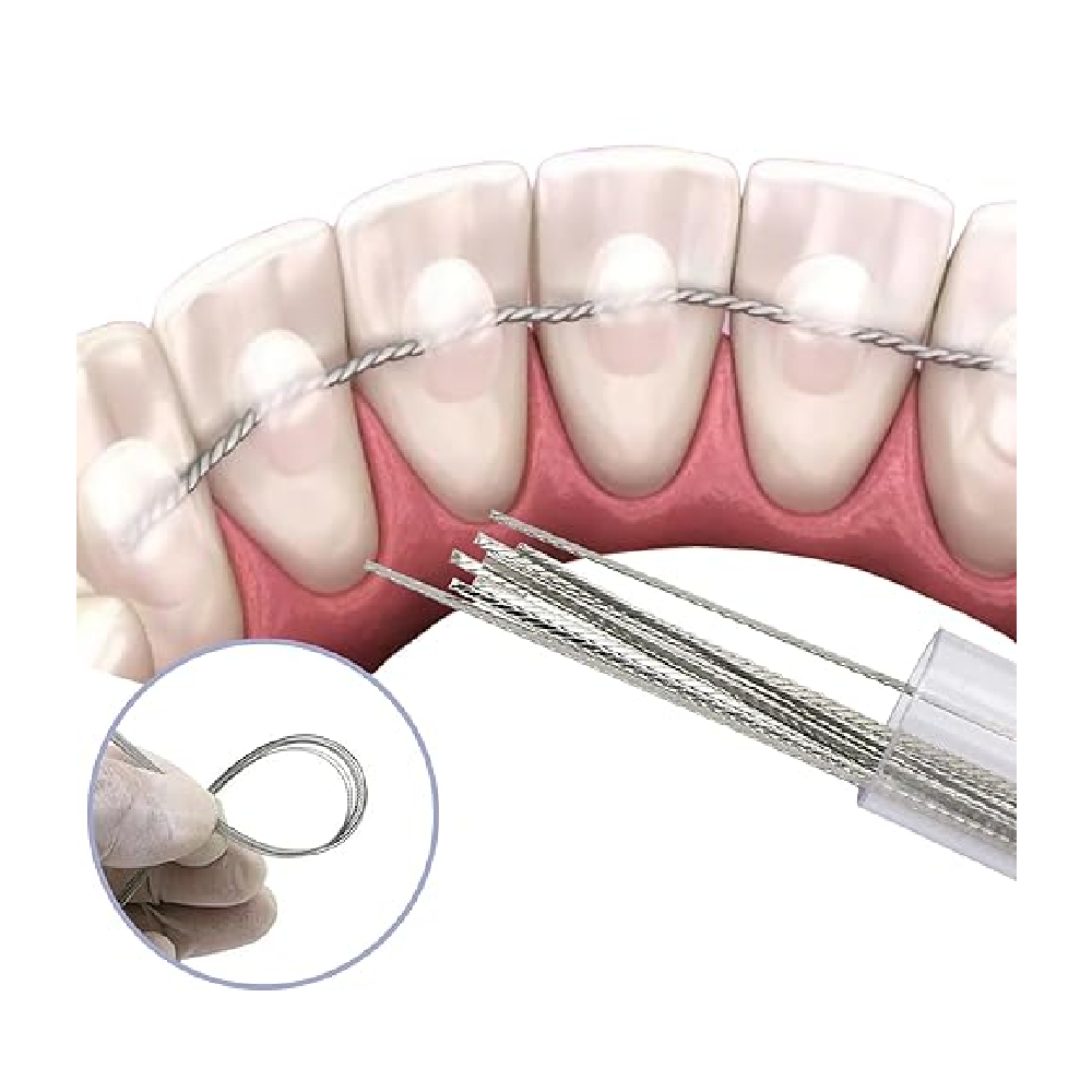 U Ortho Straight Length Retainer Wire 0.010x0.032 (Pack of 10)